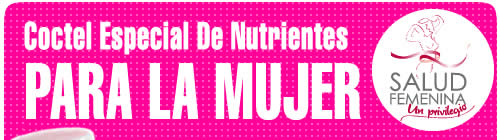 Coctel Especial De Nutrientes Para la Mujer