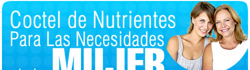 Coctel de Nutrientes Para Las Necesidades de la Mujer 